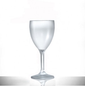 Elite Premium Polycarbonate Frosted Wine Glasses 9oz / 255ml 