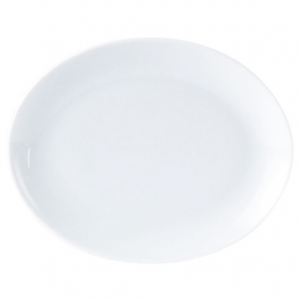 Porcelite White Oval Plate 12inch / 30cm 