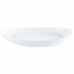 Porcelite White Oval Bistro Platter 9inch / 23cm  