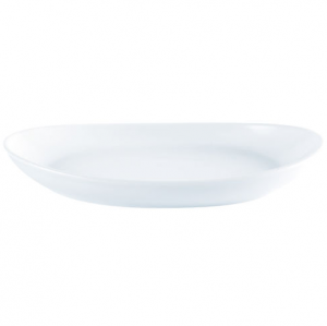 Porcelite White Oval Bistro Platter 13.5inch / 34cm 