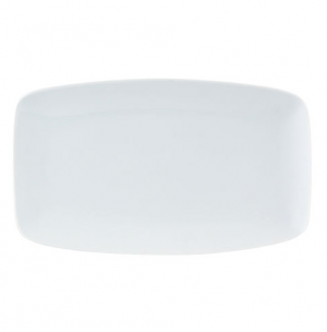 Porcelite White Rectangular Plate 12 x 7inch / 31 x 18cm  