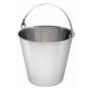 Swedish Stainless Steel Bucket 10ltr