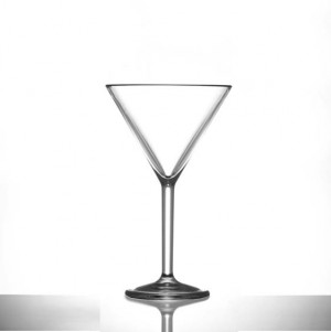 Elite Premium Plastic 7oz Martini Cocktail Glasses 