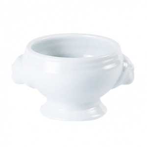 Porcelite White Mini Lion Head Bowls 2.75inch / 7cm 4oz / 11cl 