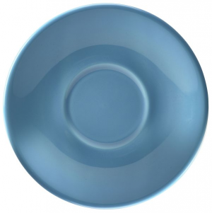 Genware Porcelain Blue Saucer 4.75inch / 12cm