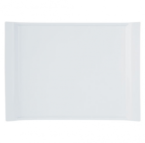 Porcelite White Handled Rectangular Platter 11 x 8inch / 28 x 20cm 