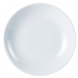 Porcelite White Cous Cous Plate 8.25inch / 21cm 