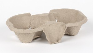 Biodegradable 2 Cup Carrier 
