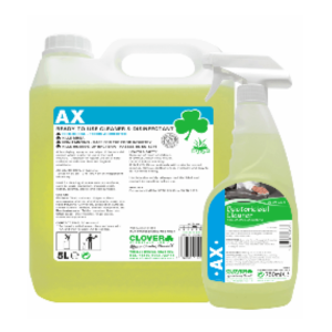 Clover AX Ready To Use Bactericidal Cleaner 5ltr