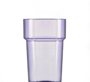Econ Neon Purple Rigid Reusable Pint Glasses CE 20oz / 568ml