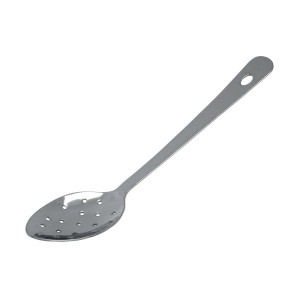 Stainless Steel Perforated Serving Spoon With Hanging Hole 14inch / 35.6cm