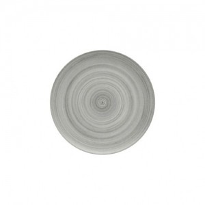 Bauscher Modern Rustic Ceramica Grey Flat Coupe Plate 20cm 