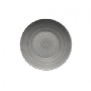 Bauscher Modern Rustic Ceramica Grey Deep Coupe Plate 18cm