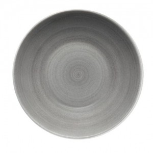 Bauscher Modern Rustic Ceramica Grey Deep Coupe Plate 30cm 