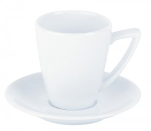 Porcelite White Napoli Cups 10cl / 4oz 