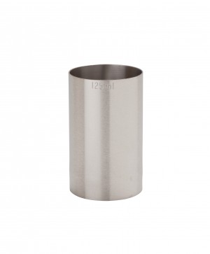 Stainless Steel Thimble Measure CE 125ml 