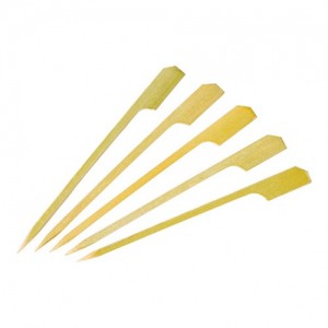 Bamboo Paddle Skewers 10.5cm    