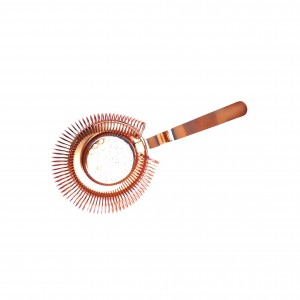Copper Plated Cocktail Bar Strainer 