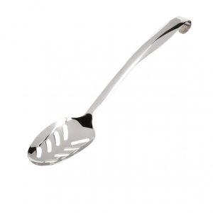 Genware Stainless Steel Slotted Spoon 35cm