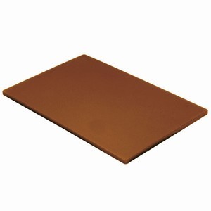 Colour Coded Chopping Board 1/2inch Brown - Vegetables