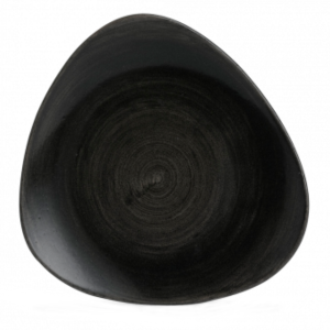 Churchill Stonecast Patina Iron Black Triangle Plate 26.5cm 