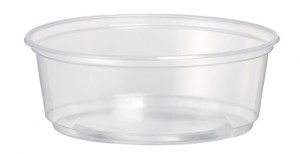 8oz DispoLite Deli Food Containers without Lids 