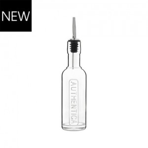 Bitters Bottle with Silicone Stainless Steel Pourer 25cl