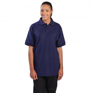 Uniform Works Polo Shirt Navy Blue