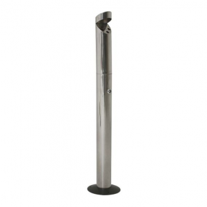 Stainless Steel Floor Standing Smokers Pole 