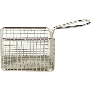 Stainless Steel Square Serving Basket