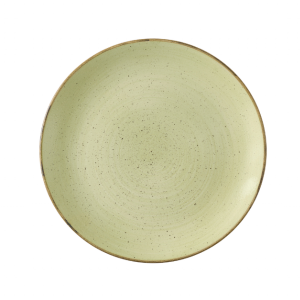 Churchill Stonecast Raw Green Coupe Plate 16.5cm 