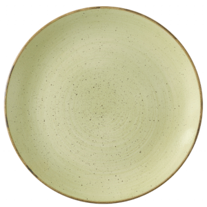 Churchill Stonecast Raw Green Coupe Plate 28.8cm 
