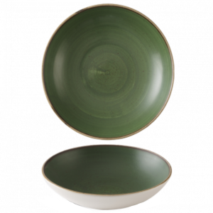 Churchill Stonecast Sorrel Green Coupe Bowl 18.2cm 
