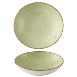 Churchill Stonecast Raw Green Coupe Bowl 18.2cm 