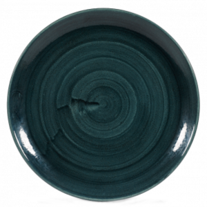 Churchill Stonecast Patina Rustic Teal Coupe Plate 16.5cm 