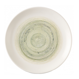 Churchill Elements Fern Coupe Plate 21.7cm 