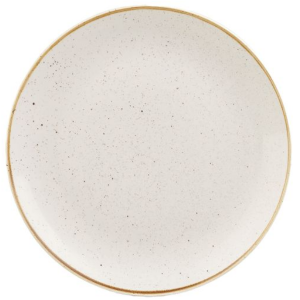 Churchill Stonecast Barley White Coupe Plate 26cm 
