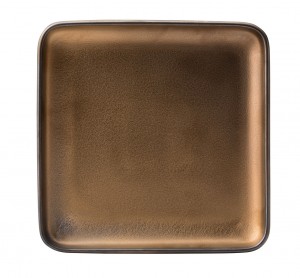 Fondant Plate Gold 20cm 