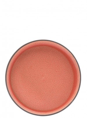 Coral Walled Plates 7inch / 18.5cm 