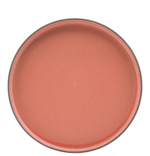 Coral Walled Plates 10.25inch / 26cm