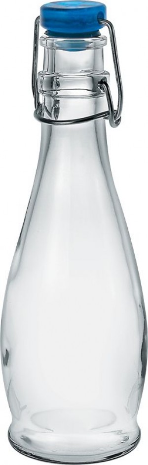 Indro Swing Top Bottle 355 Blue Lid 12.5oz / 355ml