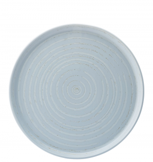 Circus Chambray Walled Plate 12inch / 30cm 