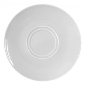 Simply White Double Well Saucer 6.25inch / 16cm