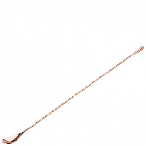 Copper Teardrop Bar Spoon 40cm  