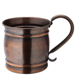 Aged Copper Barrel Mug 19oz/54cl 