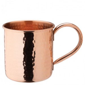 Copper Hammered Mug 18oz / 51cl
