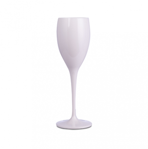 Premium Unbreakable Champagne Flutes White 6oz / 175ml