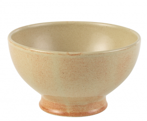 Rustico Flame Footed Bowl  5 x 3.25inch / 13 x 8cm 