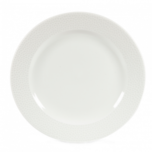 Churchill Isla White Footed Plate 26.1cm 