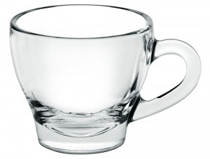 Borgonovo Ischia Coffee Espresso Glass Cups 2.75oz / 80ml